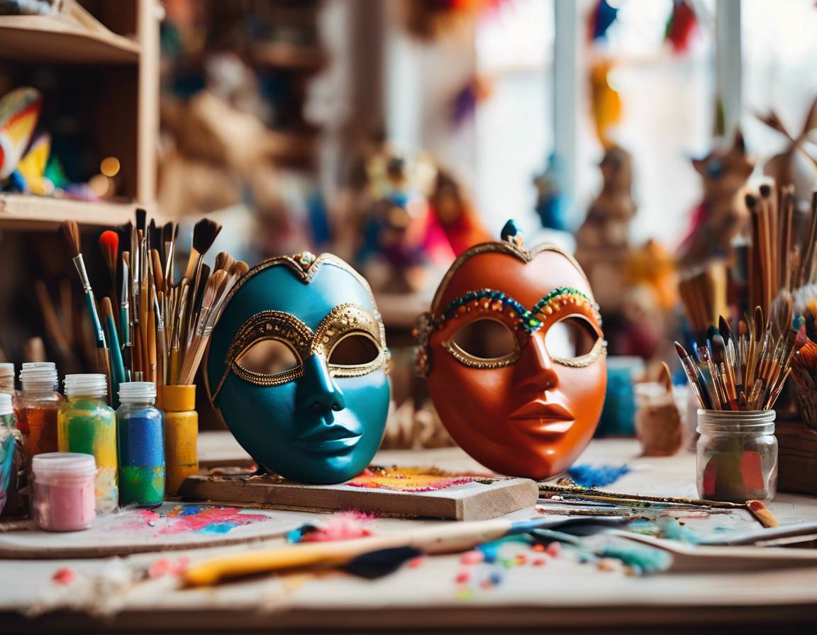 Materiały i techniki tworzenia autorskich masek karnawałowych